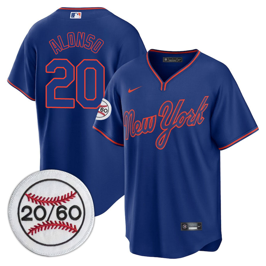 NYM Limited Jersey - 2001 Patch - Stitched