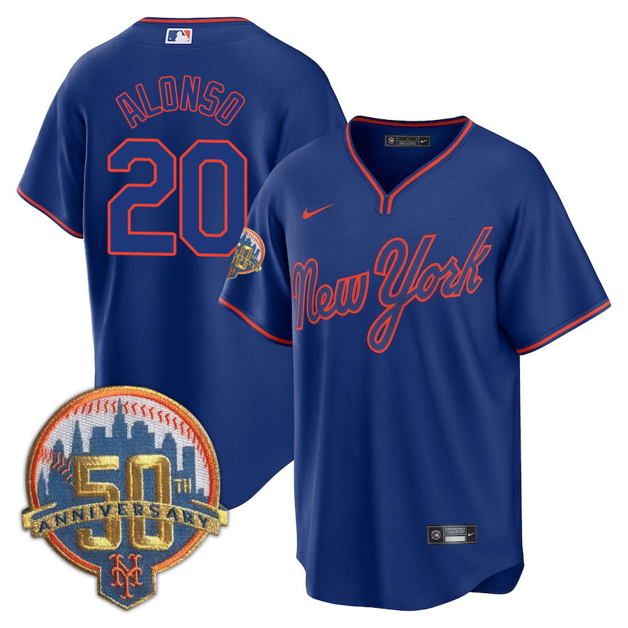 NYM Limited Jersey - 2012 Patch - Stitched