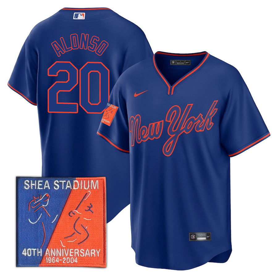 NYM Limited Jersey - 2004 Patch - Stitched