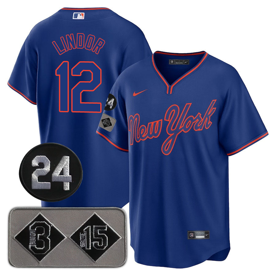 NYM Limited Jersey - 2024 Patch - Stitched