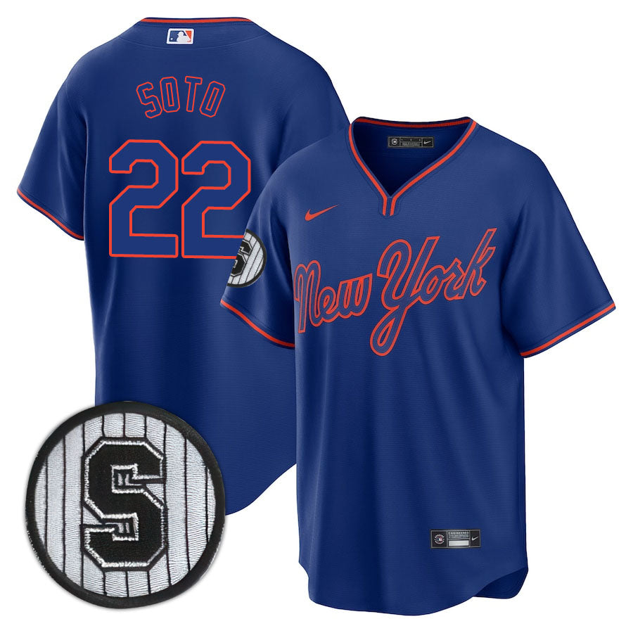 NYM Limited Jersey - 1992 Patch - Stitched