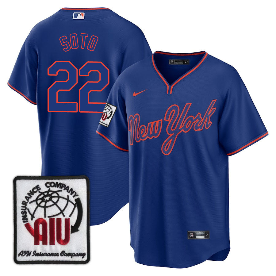 NYM Limited Jersey - 2000 Patch - Stitched