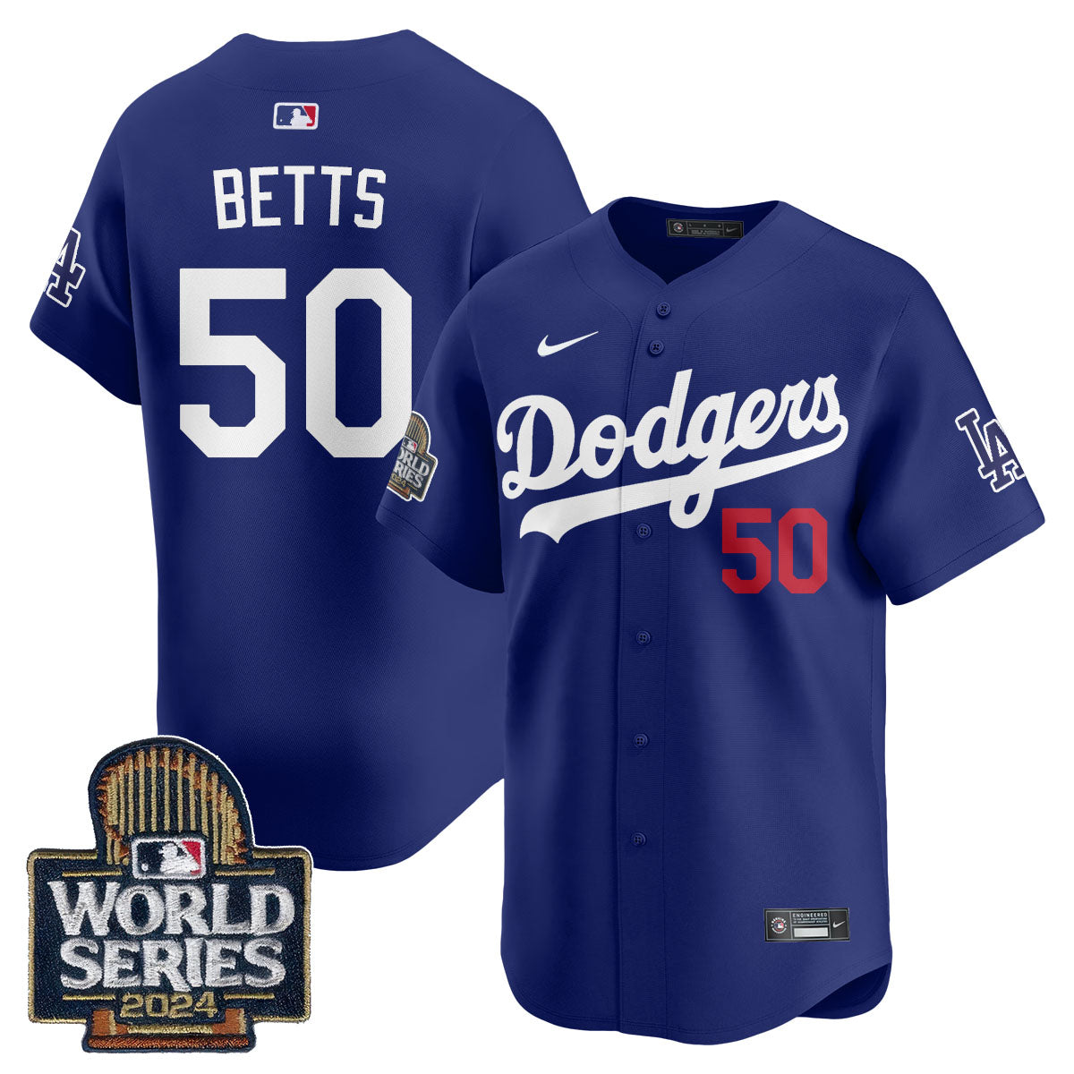 LAD World Series 2024 Jersey - Stitched