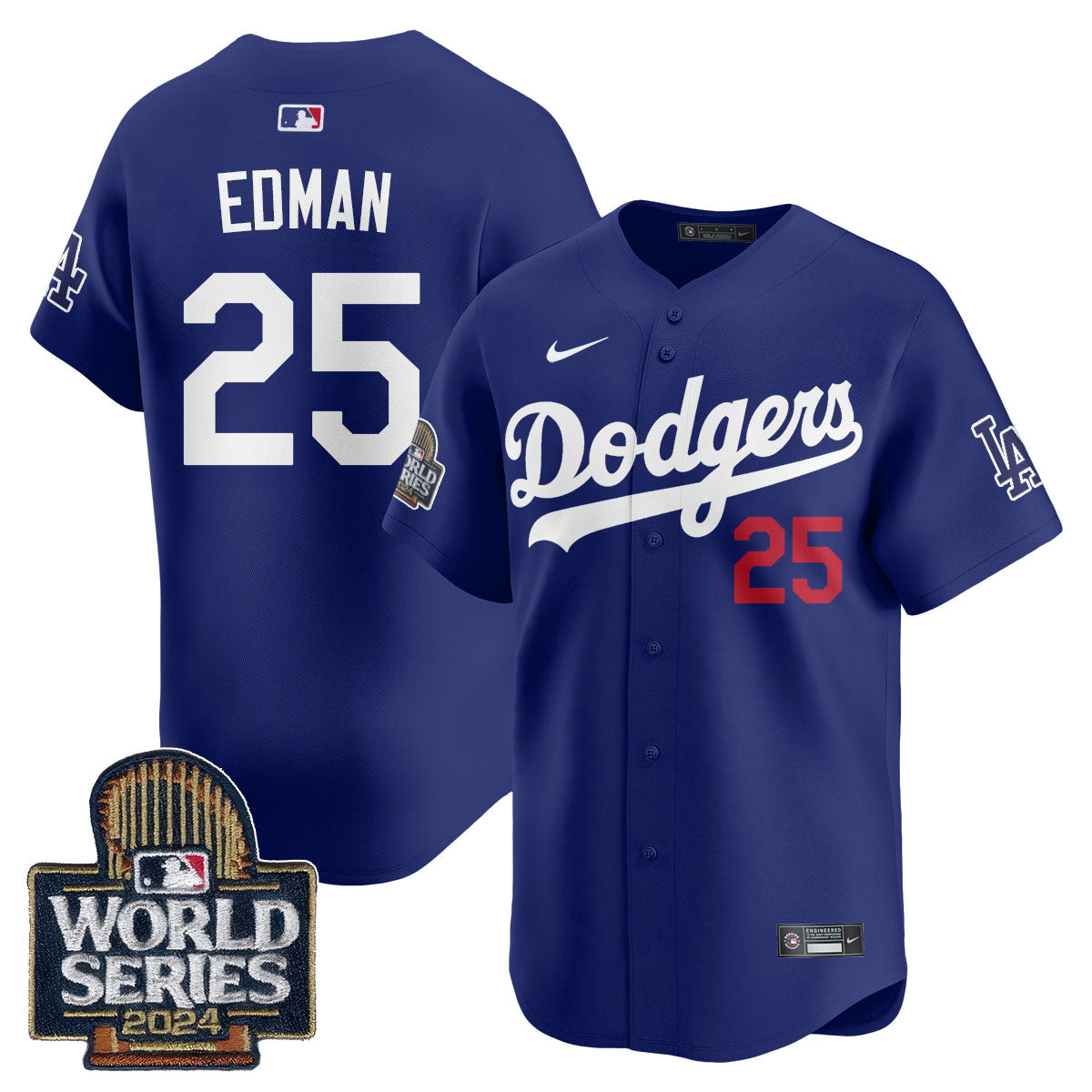 LAD World Series 2024 Jersey - Stitched