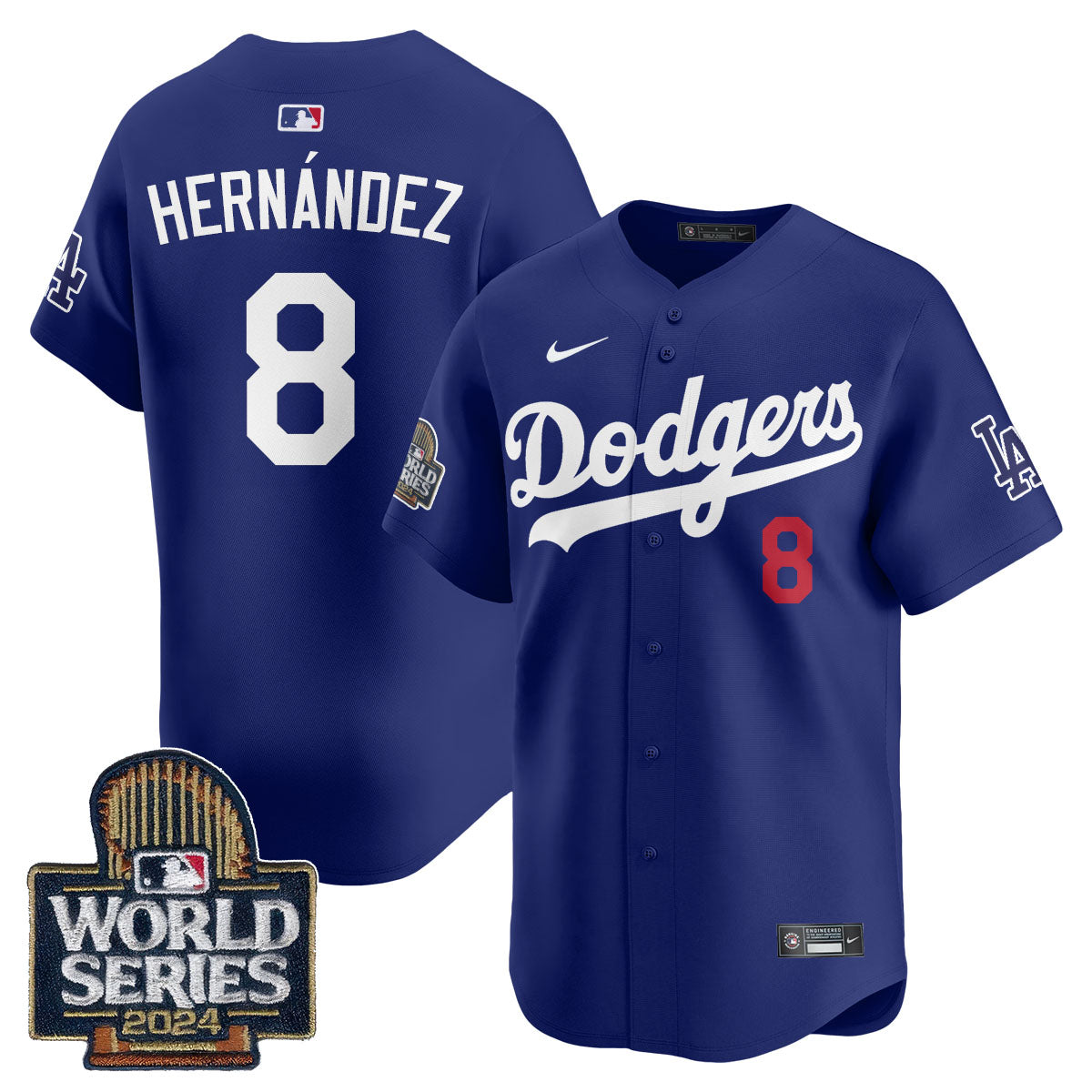 LAD World Series 2024 Jersey - Stitched