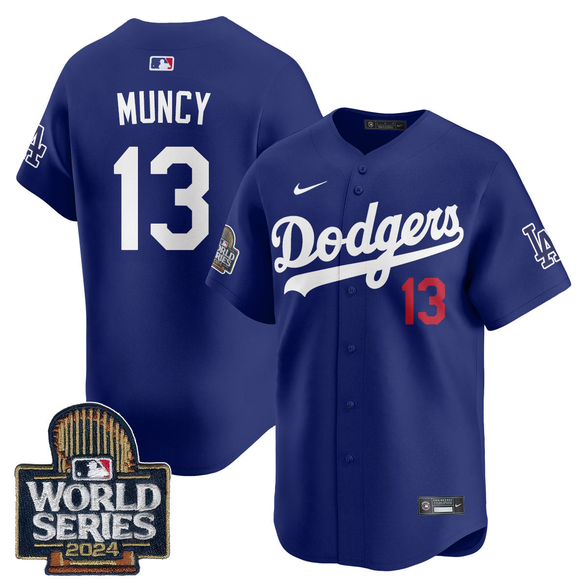 LAD World Series 2024 Jersey - Stitched