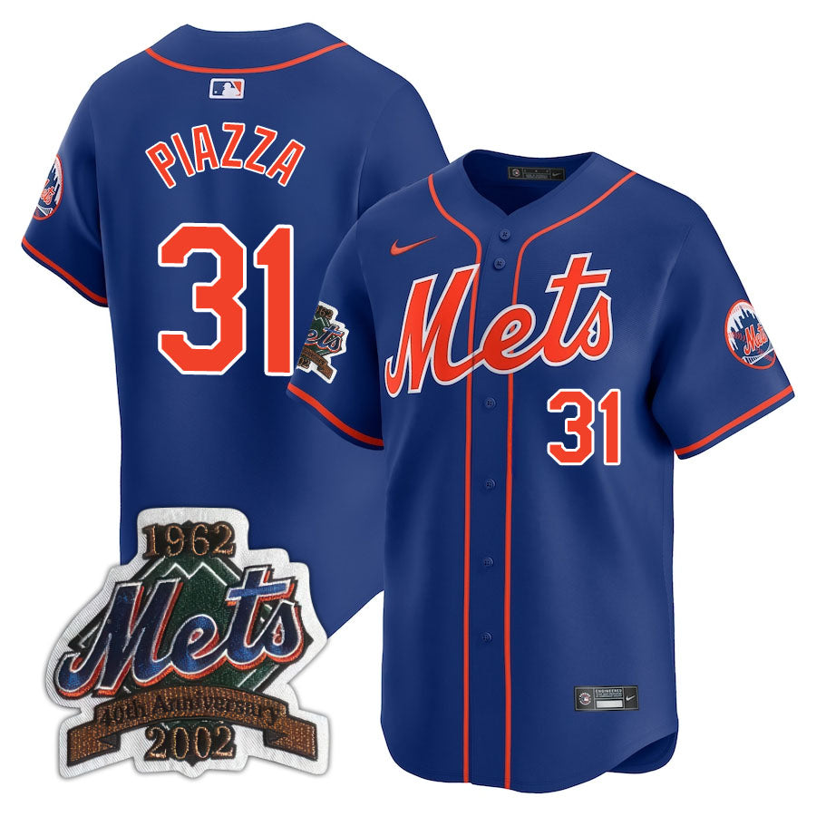 NYM Limited Jersey - 2002 Patch - Stitched