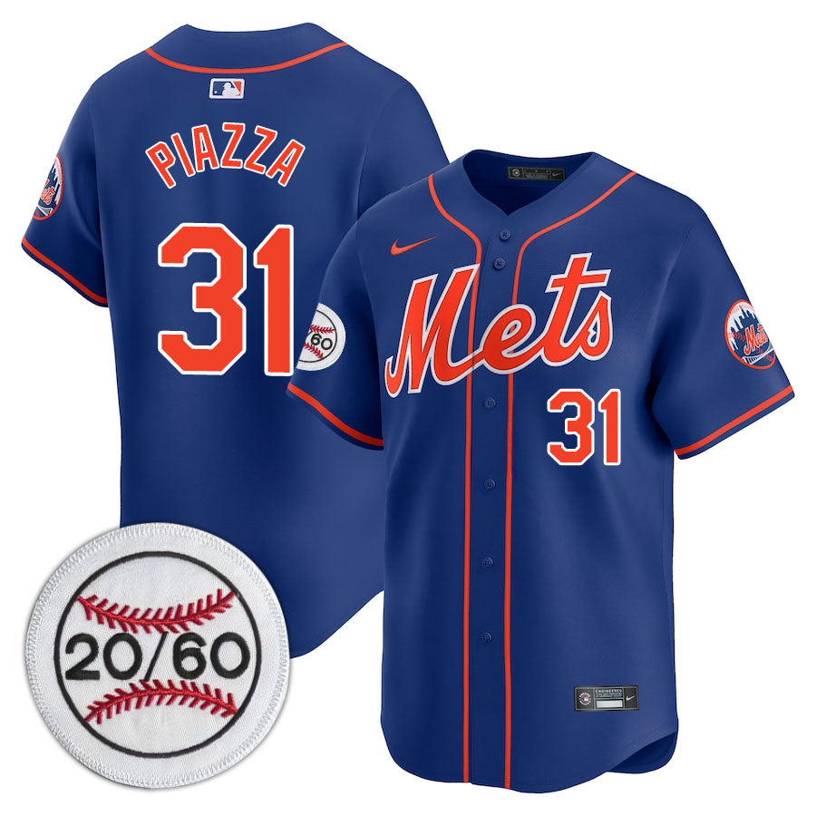 NYM Limited Jersey - 2001 Patch - Stitched