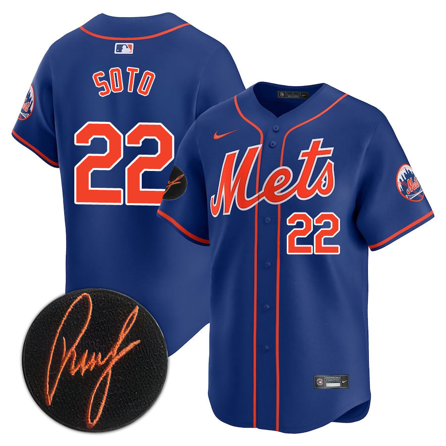 NYM Limited Jersey - 2018 Patch - Stitched