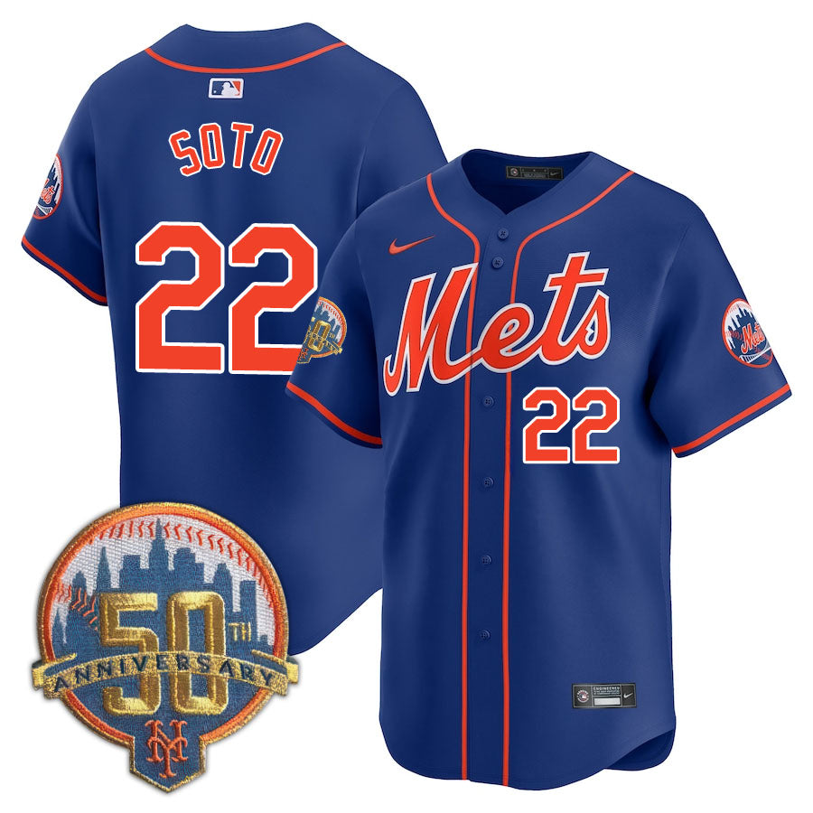 NYM Limited Jersey - 2012 Patch - Stitched