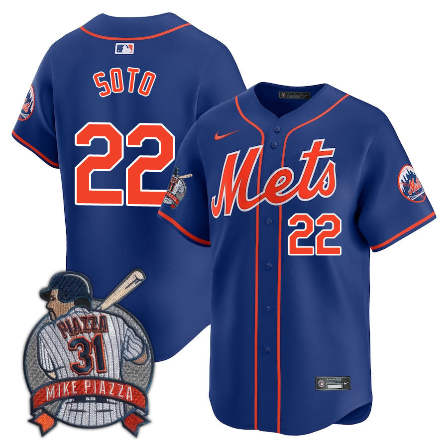NYM Limited Jersey - 2016 Patch - Stitched