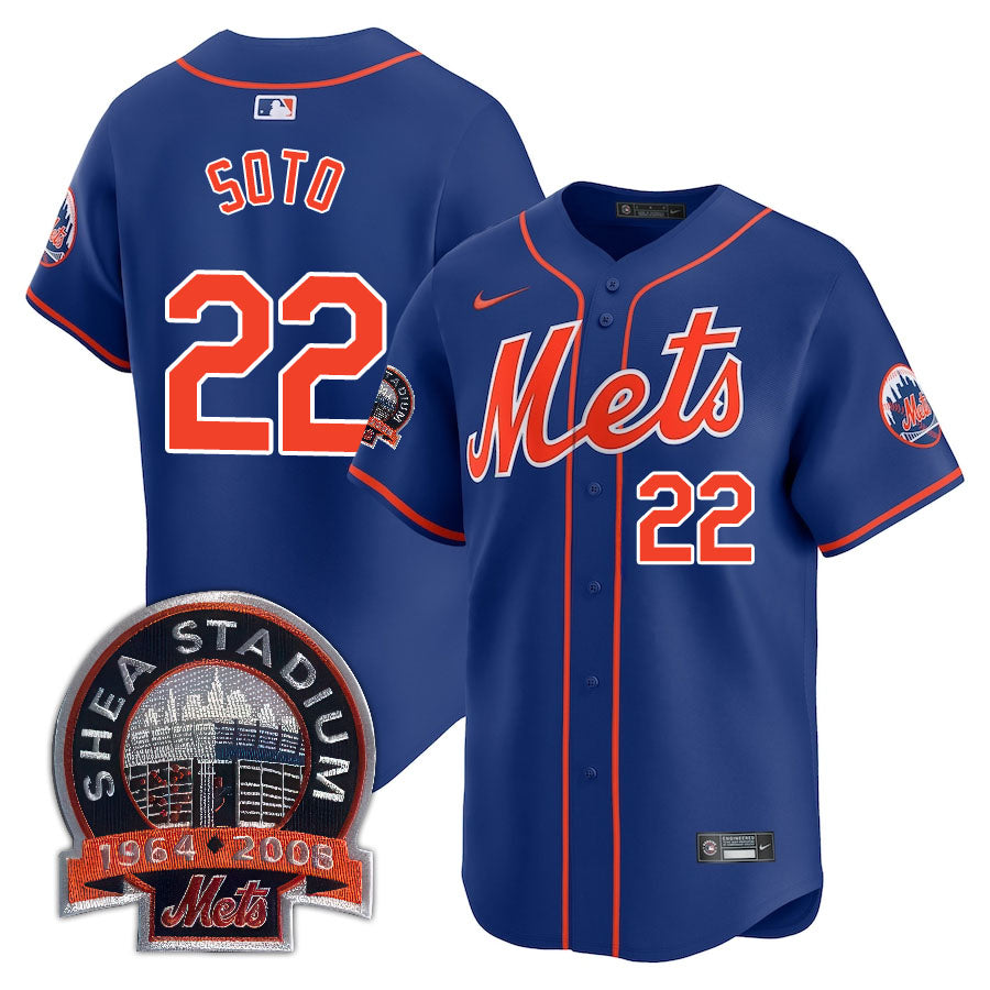 NYM Limited Jersey - 2008 Patch - Stitched