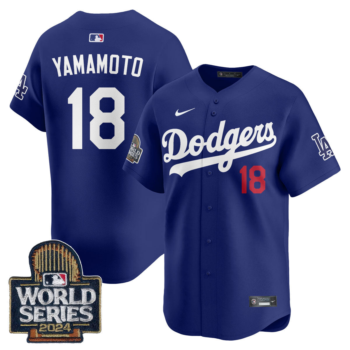 LAD World Series 2024 Jersey - Stitched