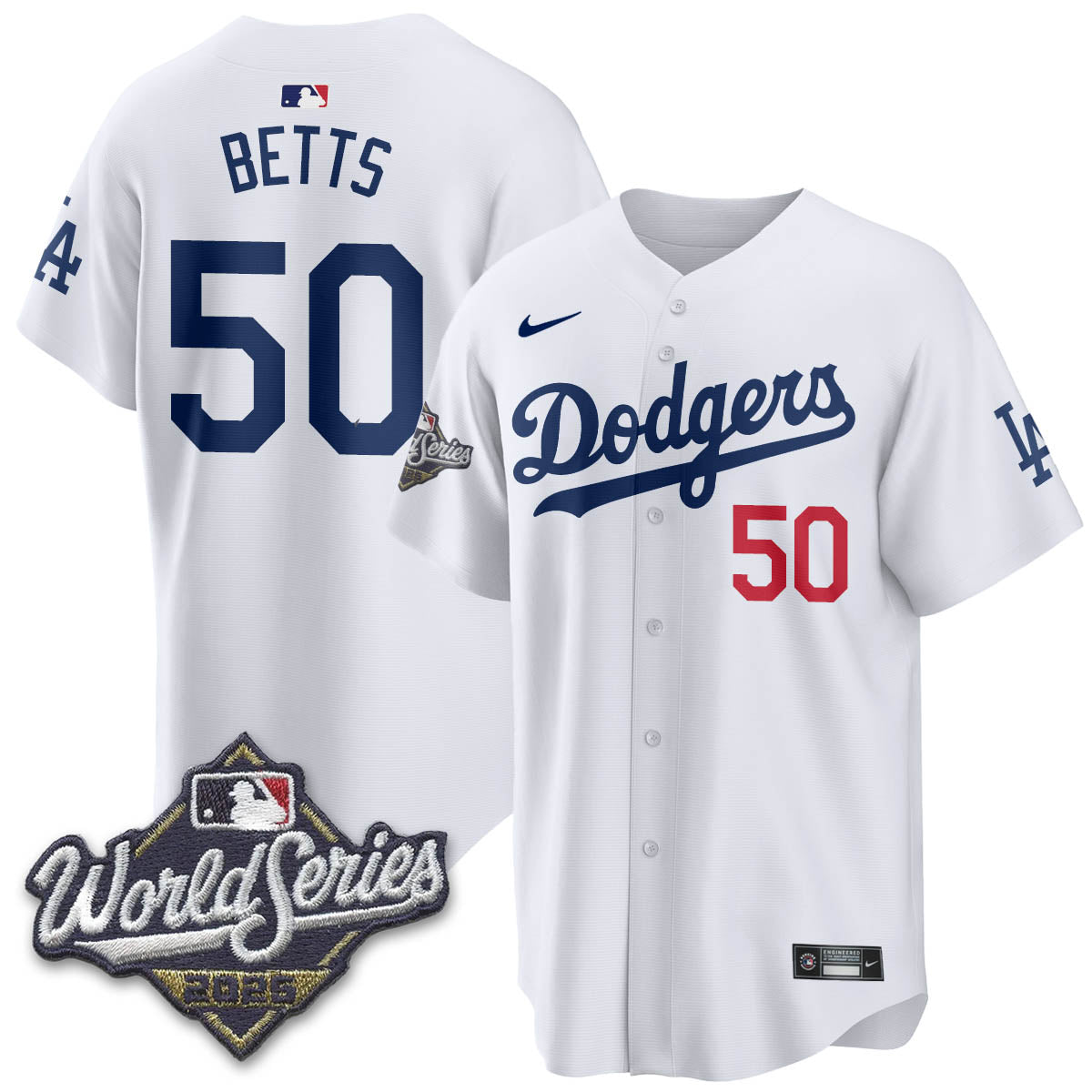 LAD 2025 World Series Jersey - Stitched