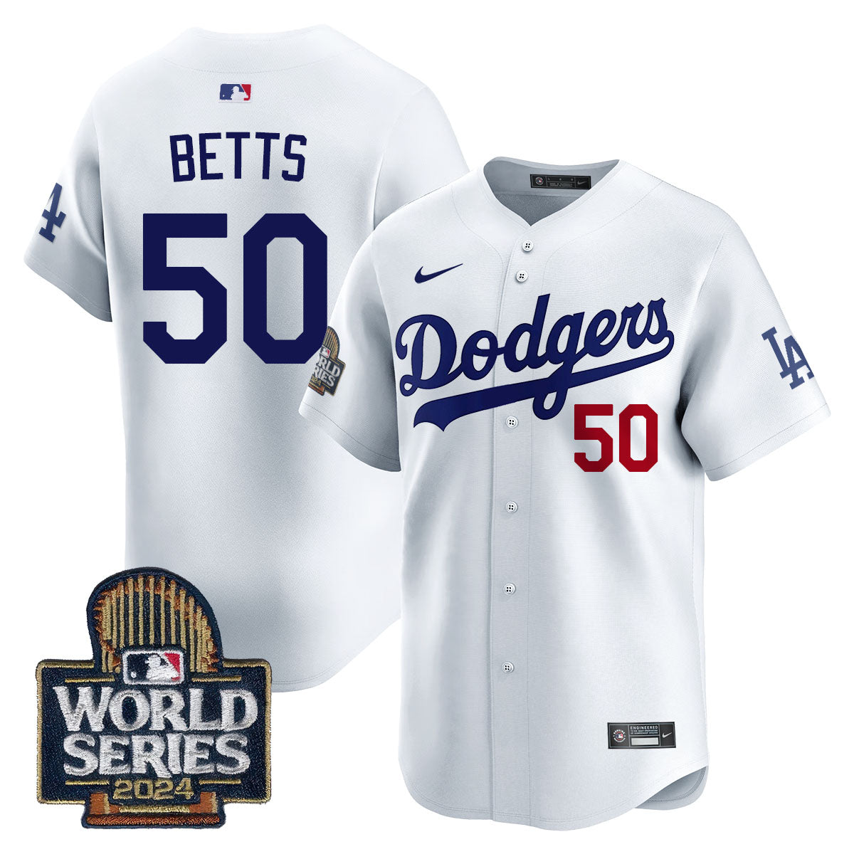 LAD World Series 2024 Jersey - Stitched