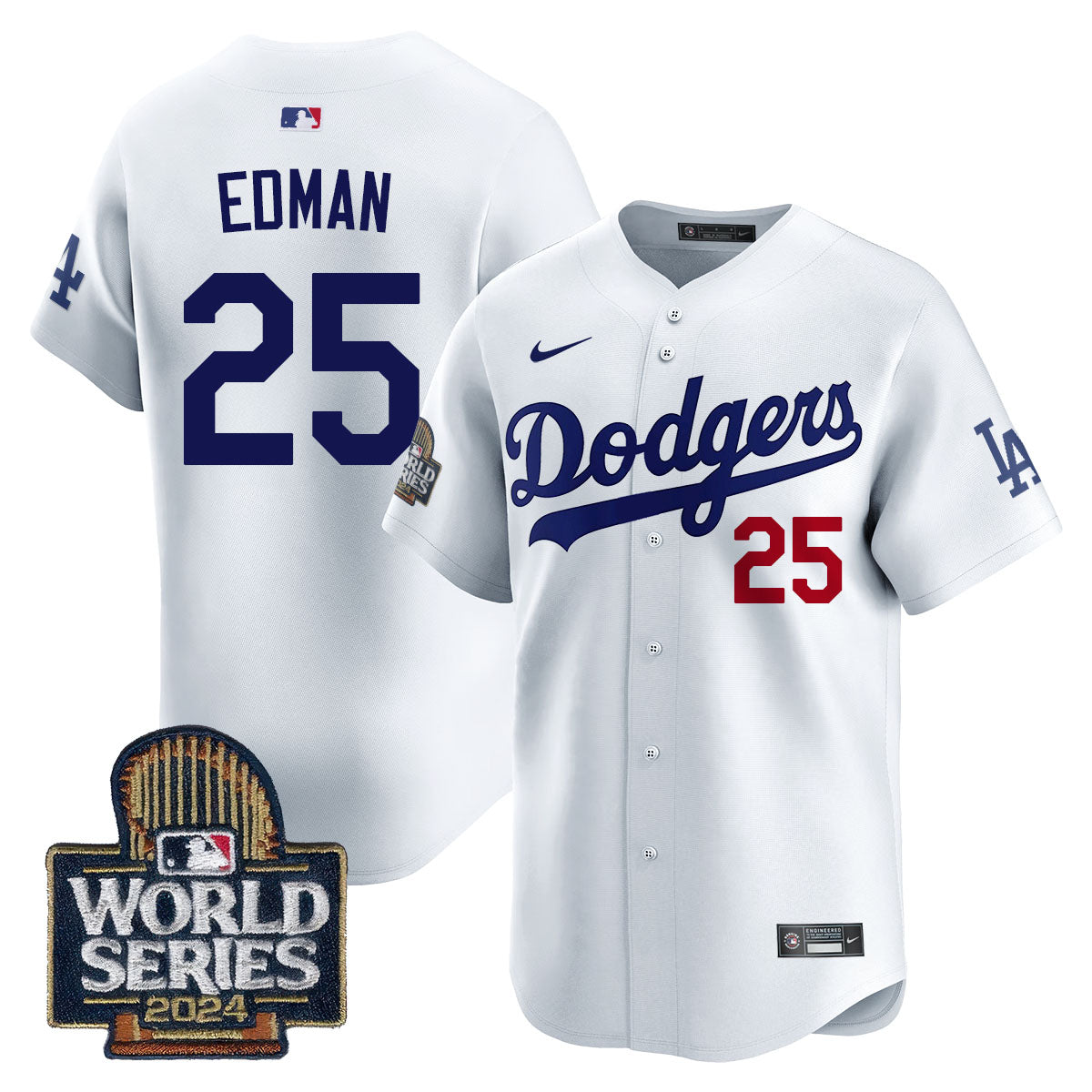LAD World Series 2024 Jersey - Stitched