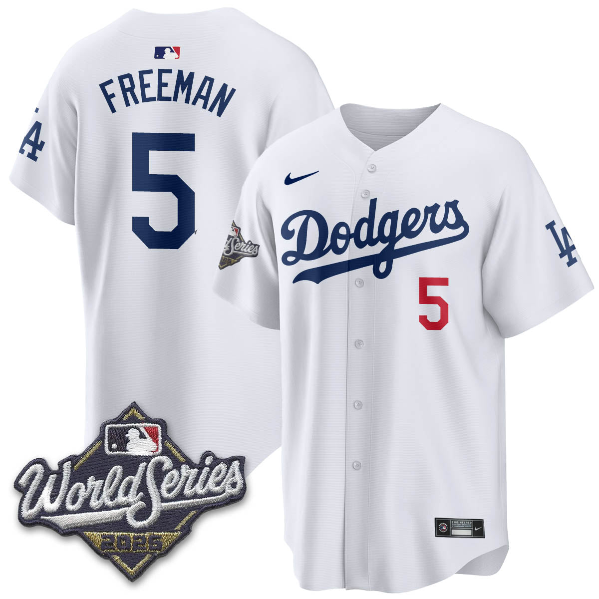 LAD 2025 World Series Jersey - Stitched