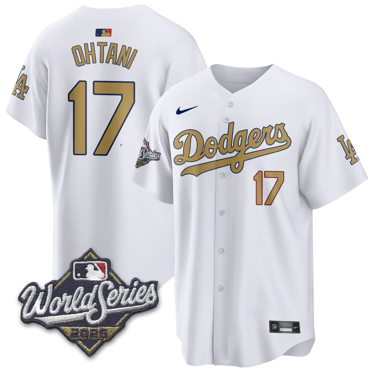 LAD 2025 World Series Jersey - Stitched
