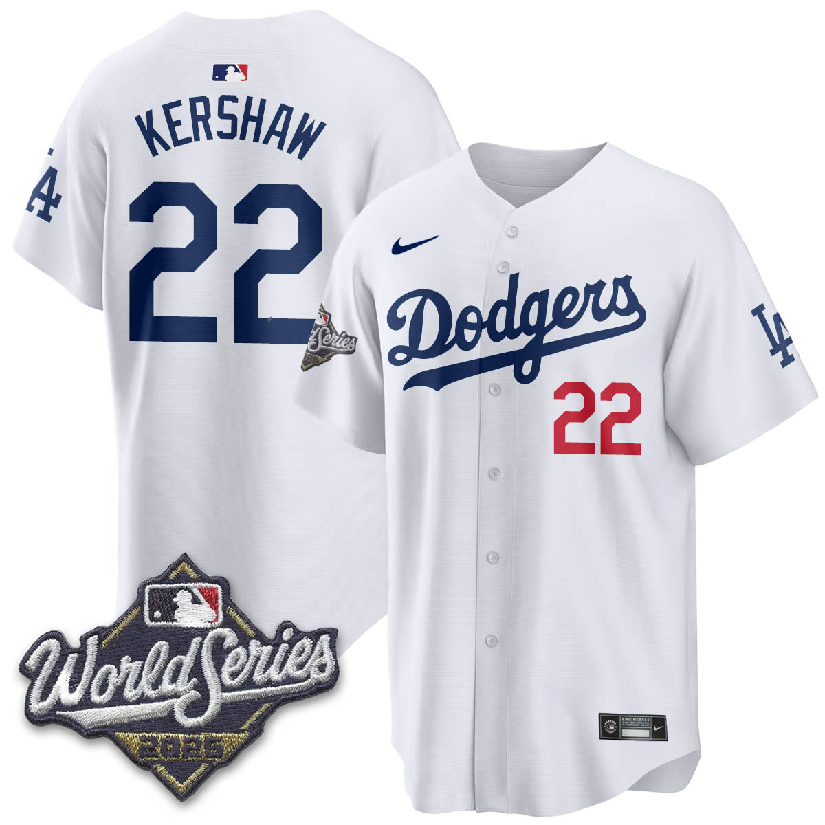 LAD 2025 World Series Jersey - Stitched