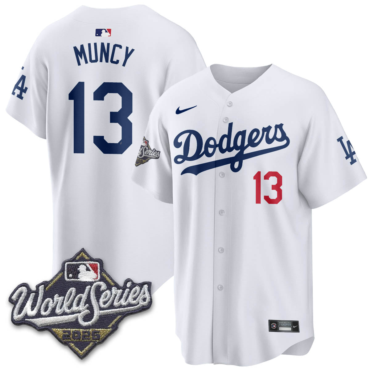 LAD 2025 World Series Jersey - Stitched