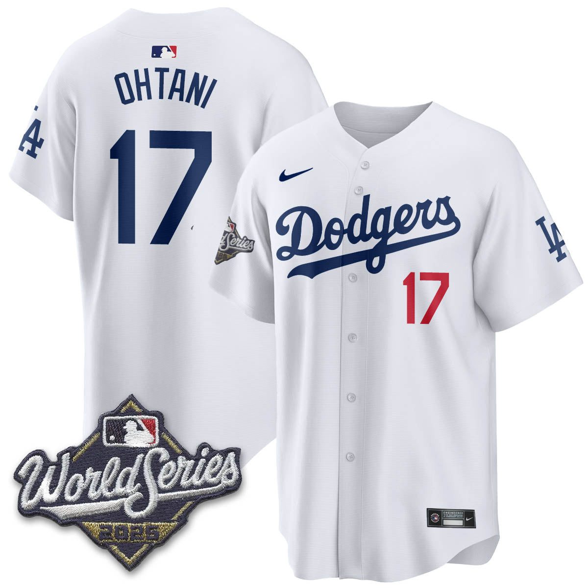 LAD 2025 World Series Jersey - Stitched