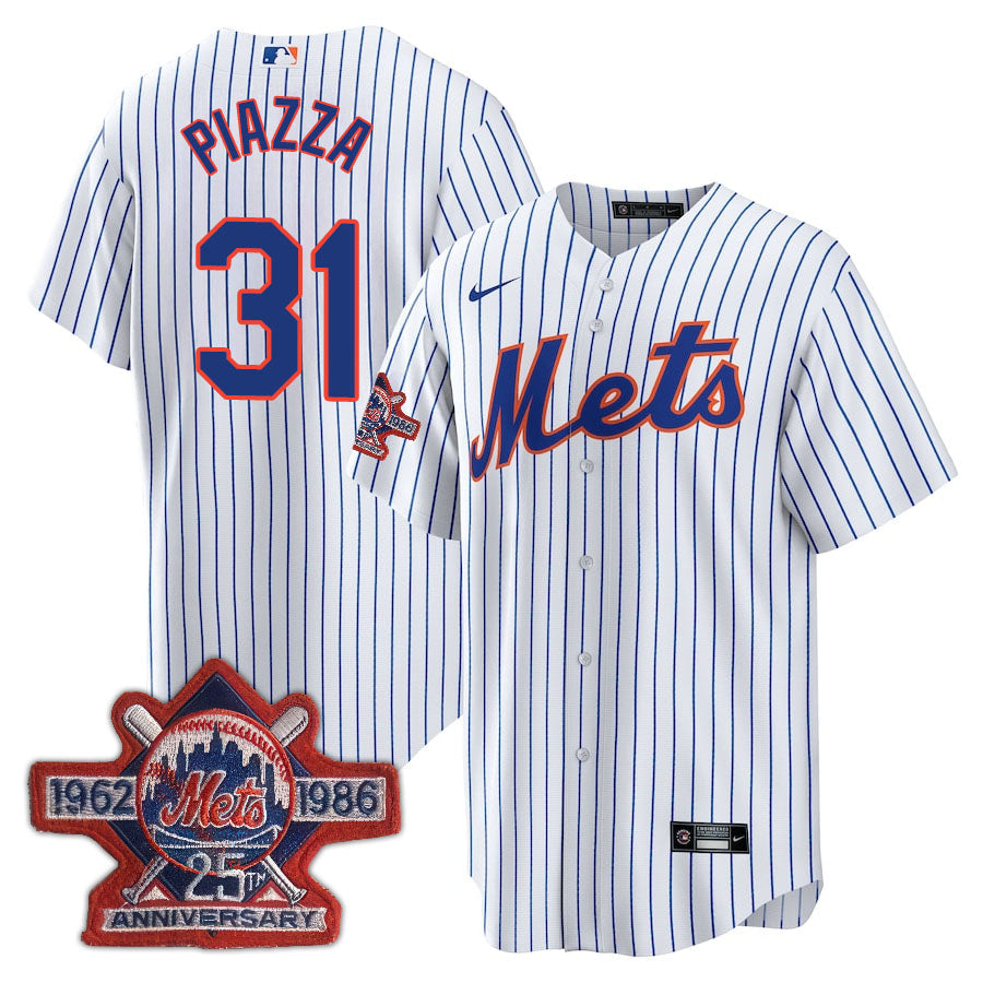 NYM Limited Jersey - 1986 Patch - Stitched