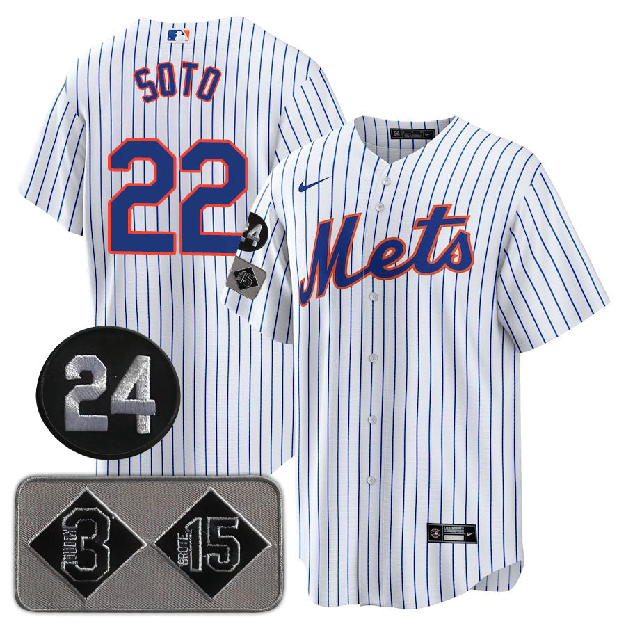 NYM Limited Jersey - 2024 Patch - Stitched