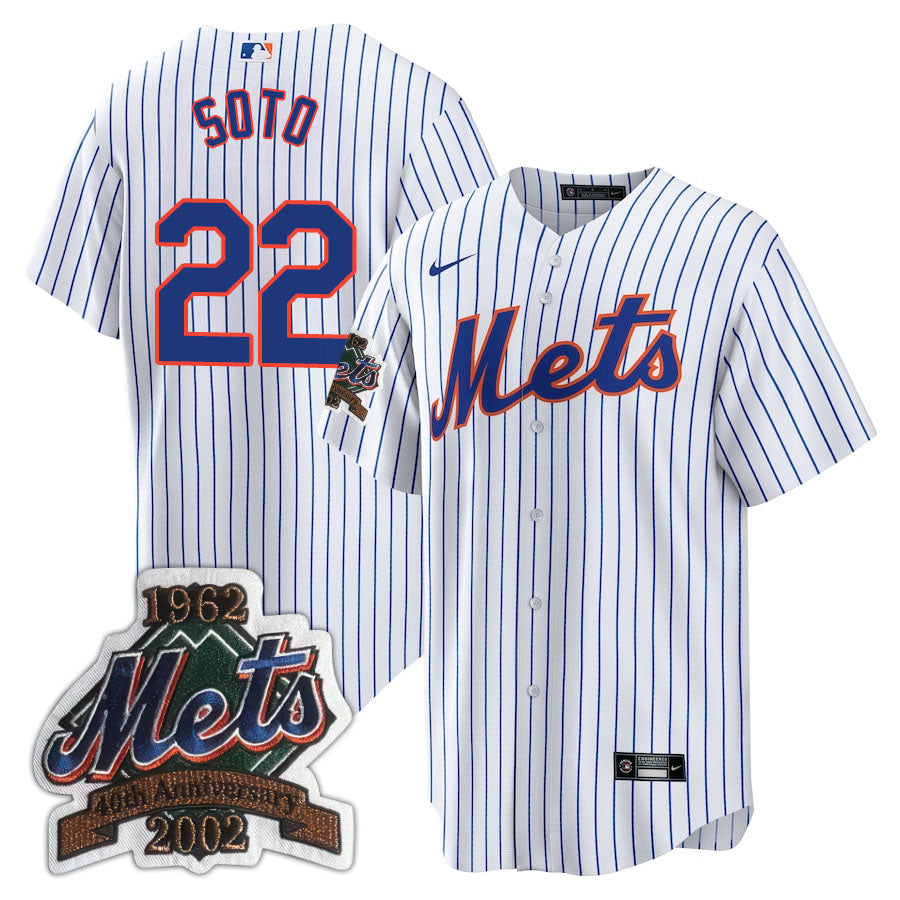 NYM Limited Jersey - 2002 Patch - Stitched