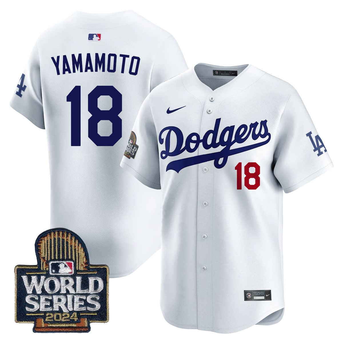 LAD World Series 2024 Jersey - Stitched