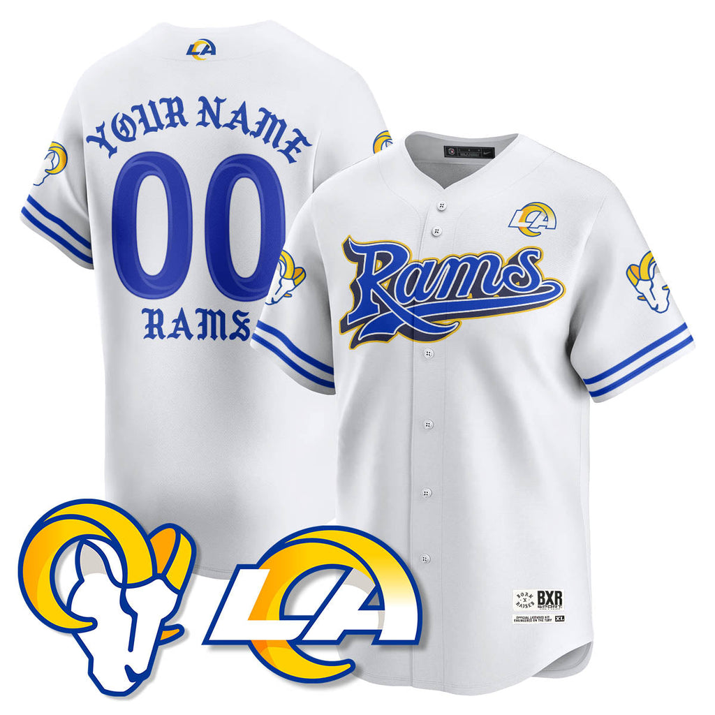 LAR Born x Raised Baseball Jersey - Stitched