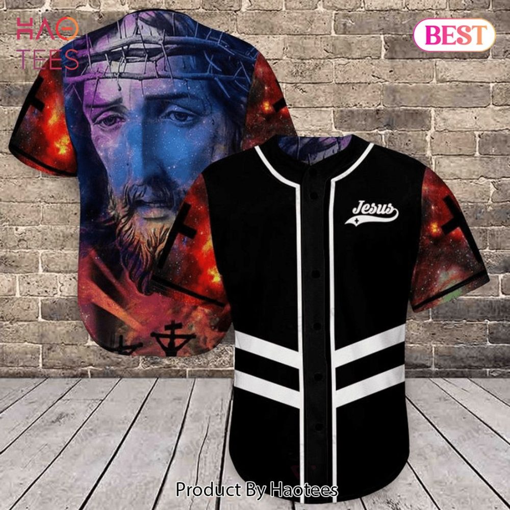 Jesus Baseball Jersey – Vibrant Religious Design, Unique Faith Apparel For Men &amp; Women