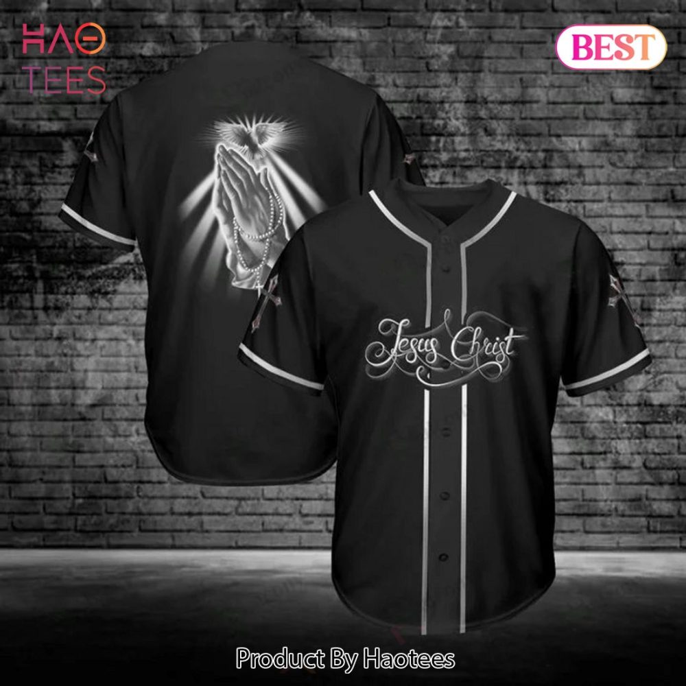 Premium Jesus Christ Baseball Jersey - Stylish Faith Apparel For Men/Women - Haotees
