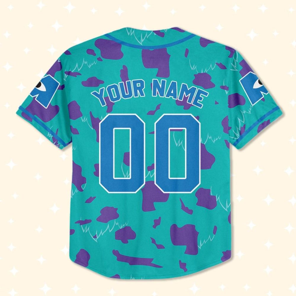 Colorful Monsters Kid'S Baseball Jersey – Fun, Durable Youth Sports Shirt