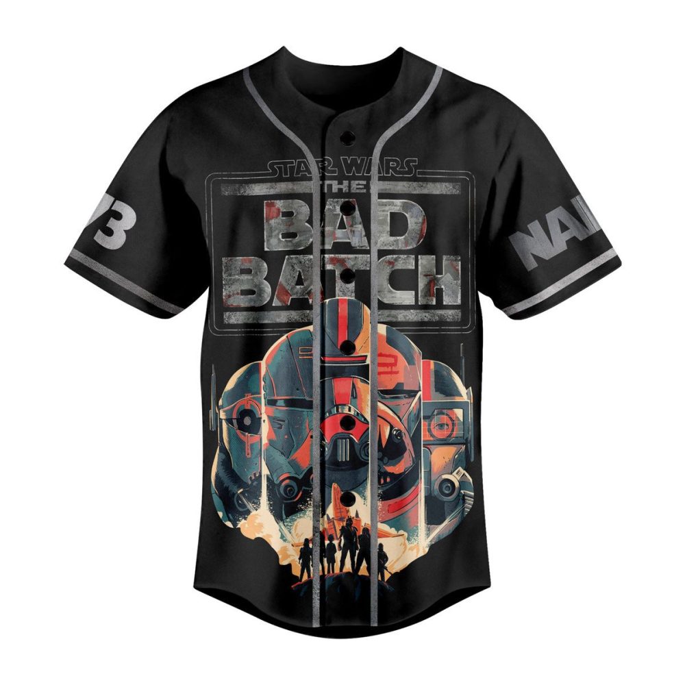 Star Wars The Bad Batch Baseball Jersey – Stylish Fan Apparel For Men &amp; Women