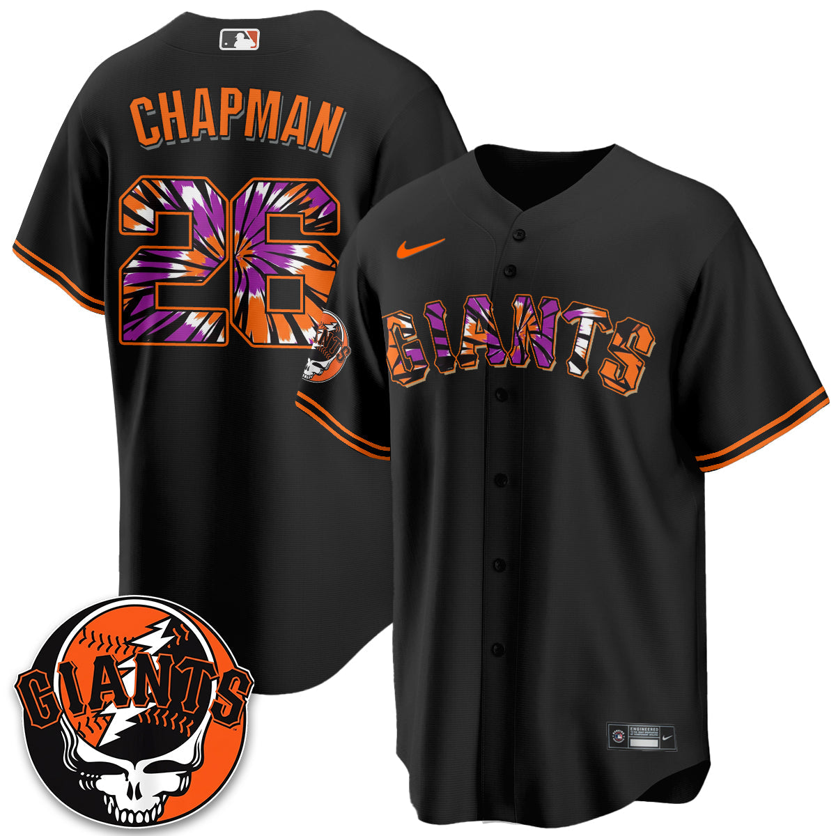 SF x Grateful Dead Vapor Jersey V2 - Stitched