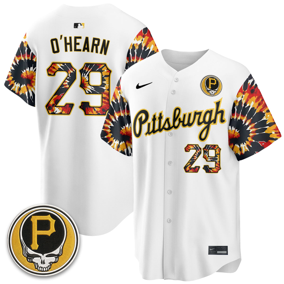 PIT x Grateful Dead Vapor Limited Jersey - Stitched