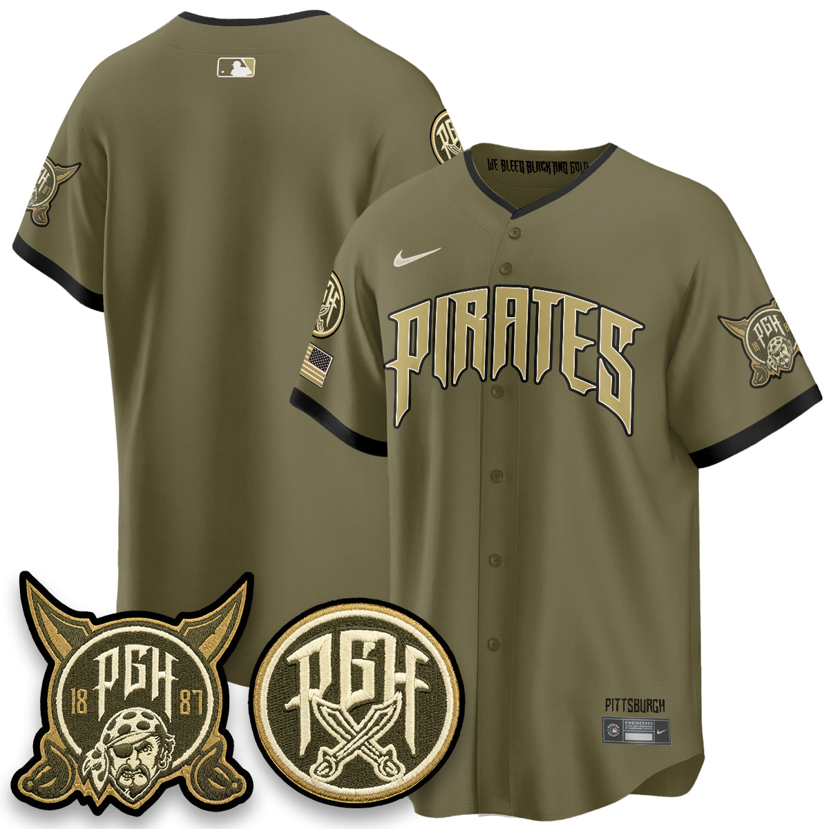 PIT 2026 Armed Forces Day Jersey - All Stitched