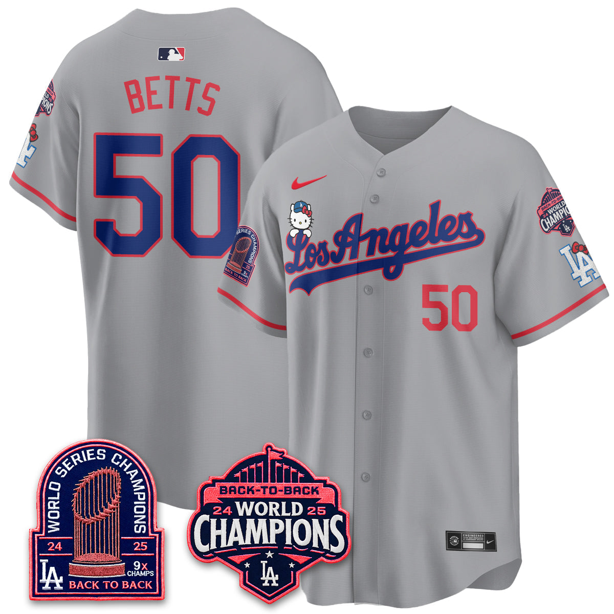 LAD x Hello Kitty Night 2026 Vapor Jersey - All Stitched - V2