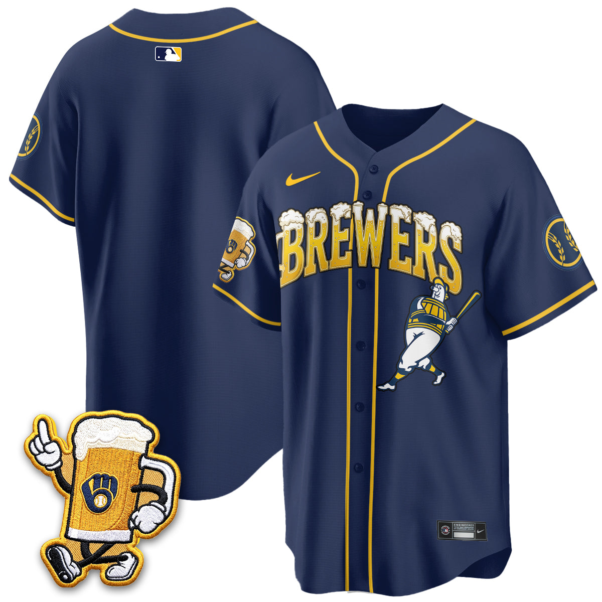 MIL "Pitcher & Pint" Edition Vapor Jersey V2 - Stitched