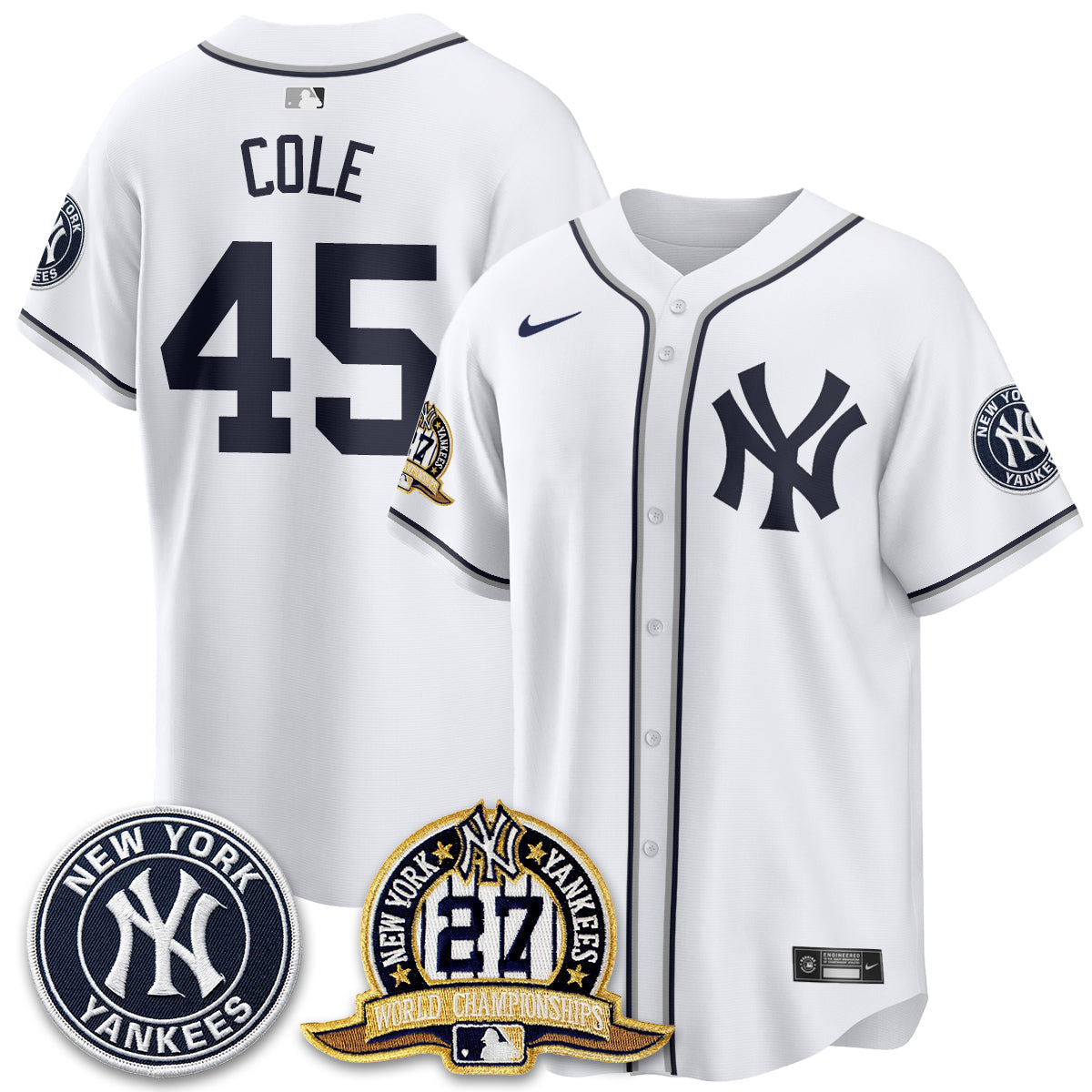 NYY 2026 Black Out Style Vapor Limited Jersey - All Stitched