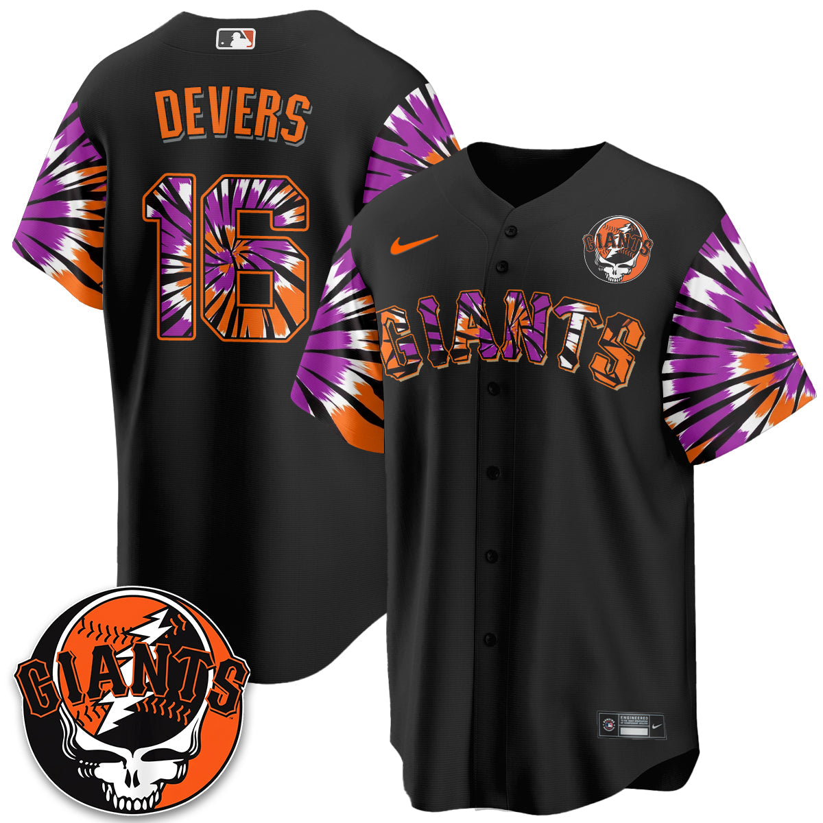 SF x Grateful Dead Vapor Jersey V2 - Stitched