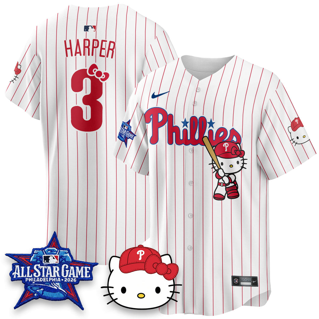 PHI x Meow Kitty Vapor Limited Blue Jersey- Stitched