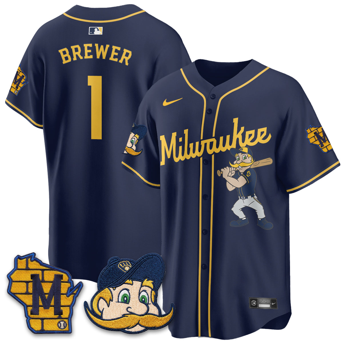 MIL Bernie Edition Vapor Jersey - Stitched