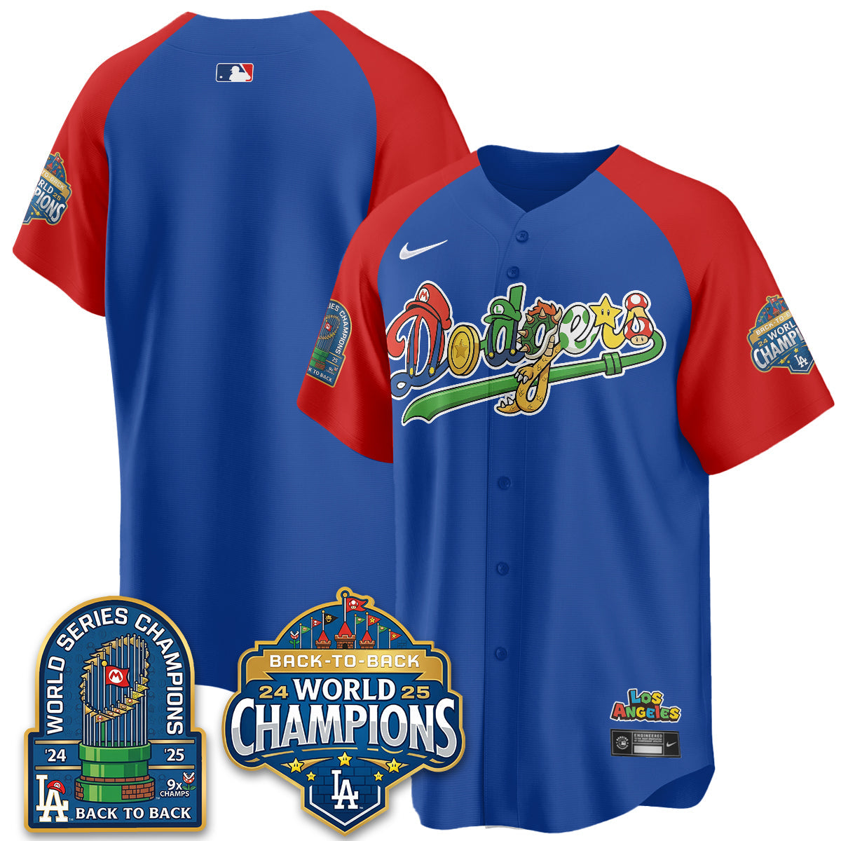 LAD x The Red Plumber Vapor Jersey - Printed