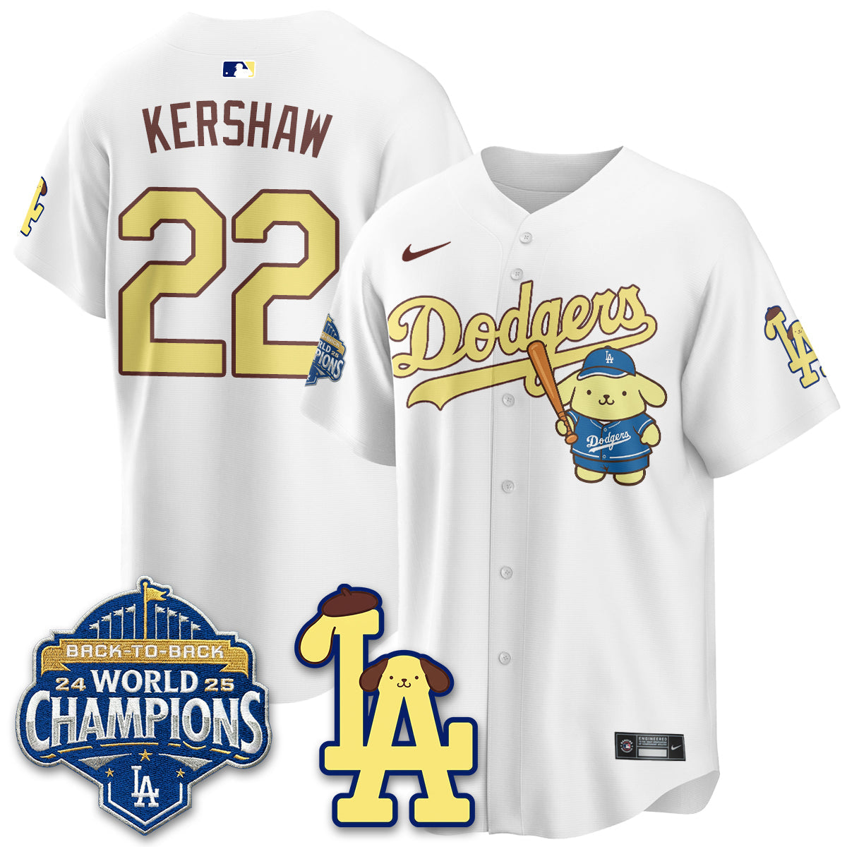 LAD Pompompurin Edition Vapor Jersey - Stitched