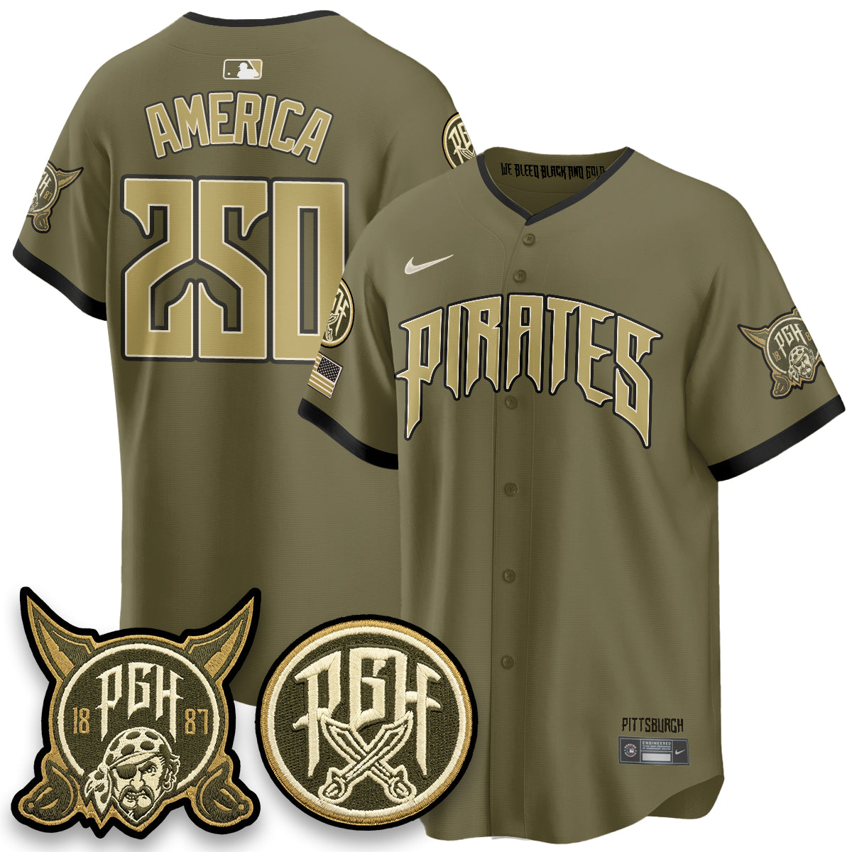 PIT 2026 Armed Forces Day Jersey - All Stitched