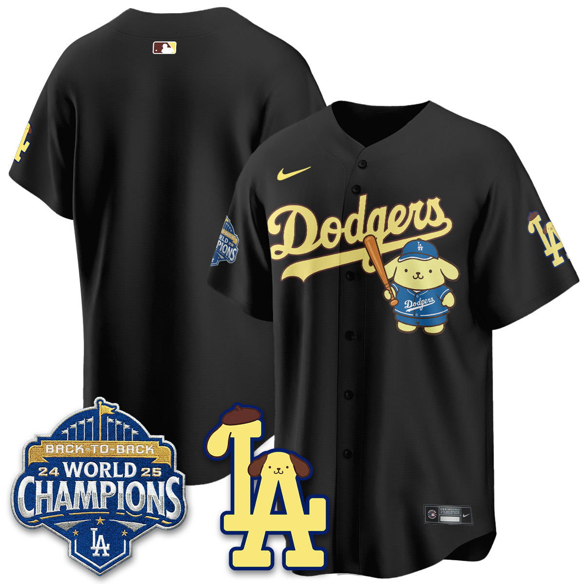 LAD Pompompurin Edition Vapor Jersey - Stitched