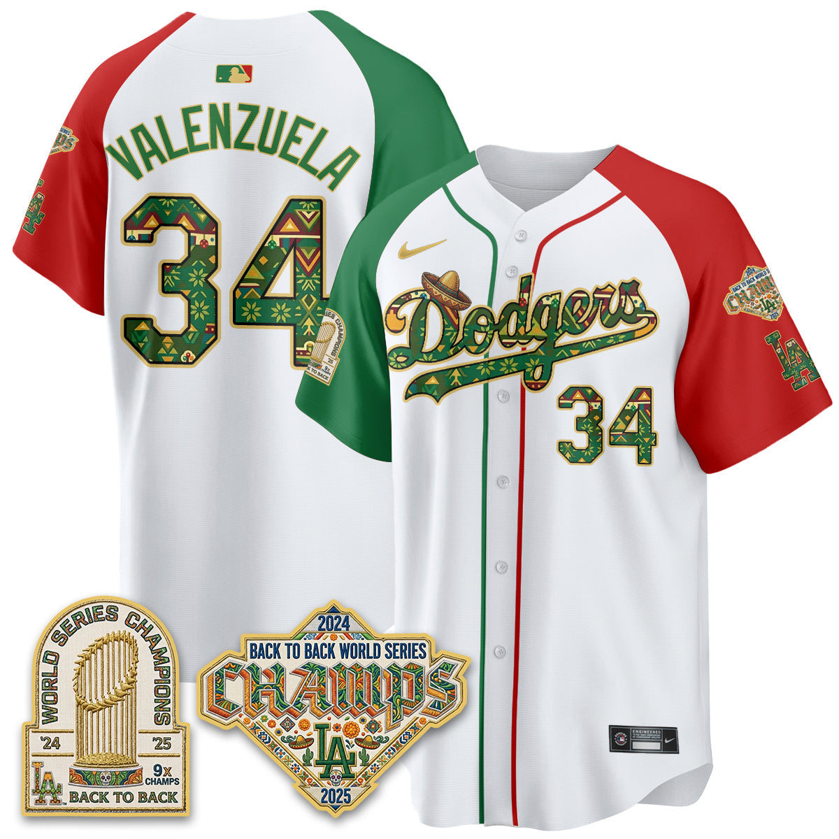 LAD x Mexican Heritage 2026 Limited Vapor Jersey - All Stitched