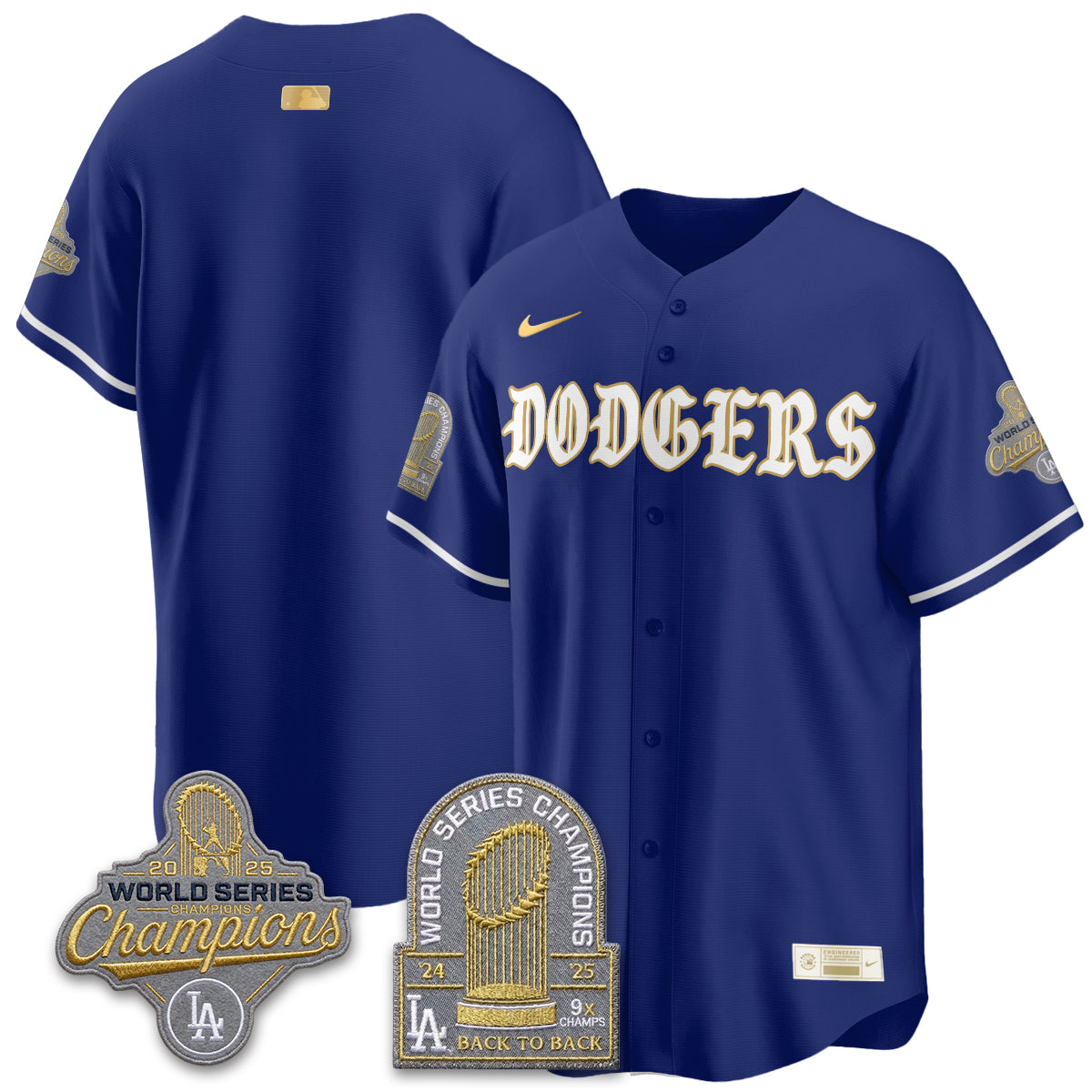 LAD Vapor Limited Jersey - Back to Back 9x Champs - All Stitched