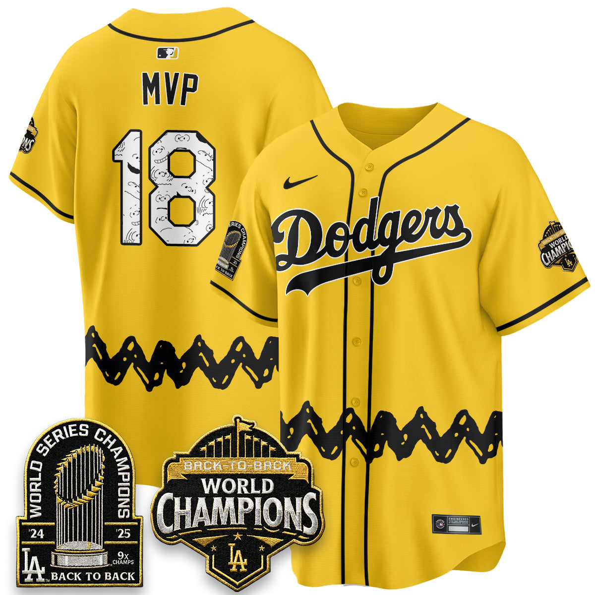 LAD x P-nuts Style Vapor Jersey - Stitched